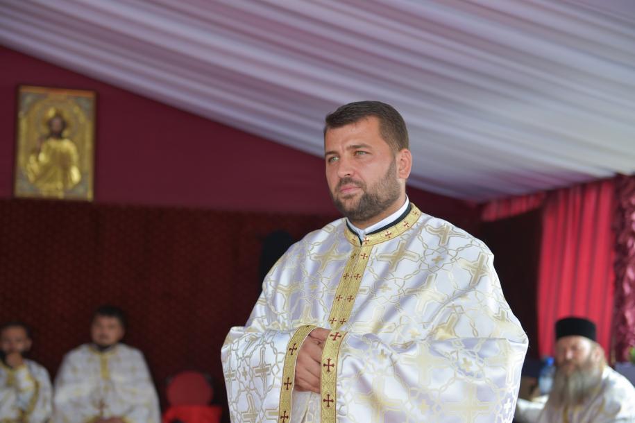 Preotul Alin Constantin Aroșoaie/ Foto: Constantin Comici